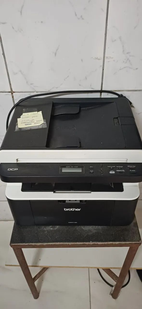 impressora multifuncional brother dcp-1617nw laser - Foto 2