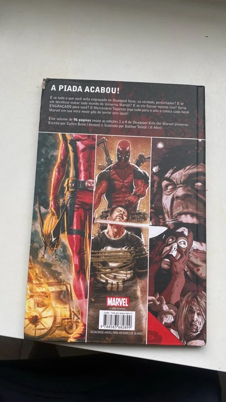 HQ Deadpool Massacra o Universo Marvel - Panini - Foto 2
