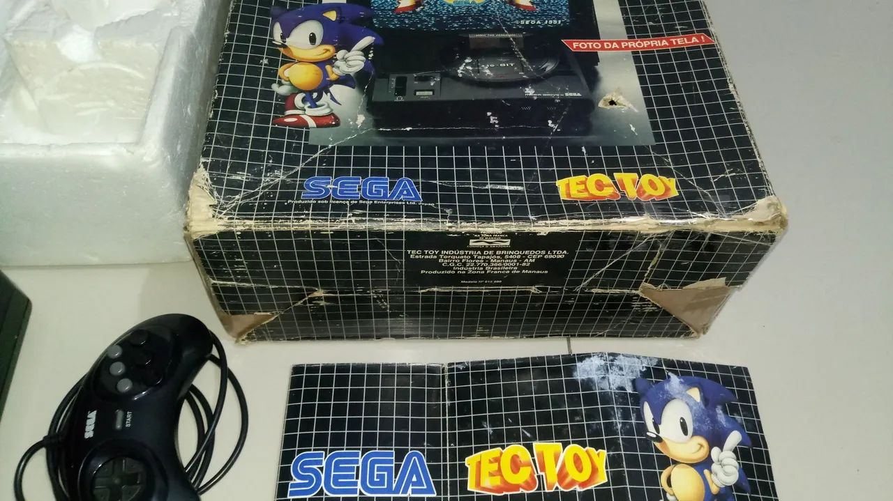 Mega Drive 2 TEC TOY na Caixa  - Foto 5