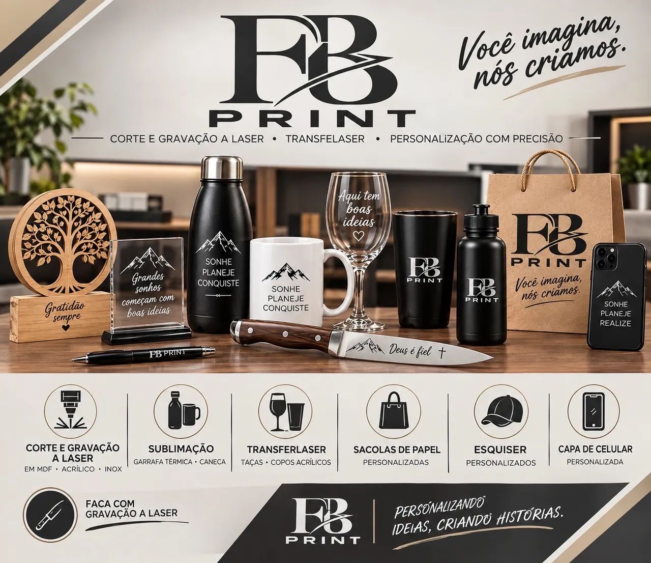 Brindes e personalizados 