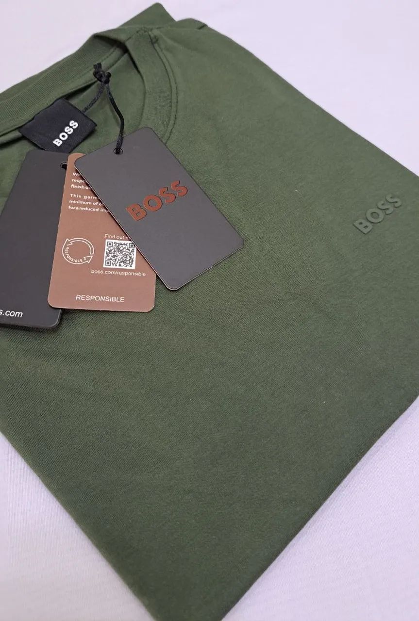 Camiseta Hugo Boss Verde - Foto 5