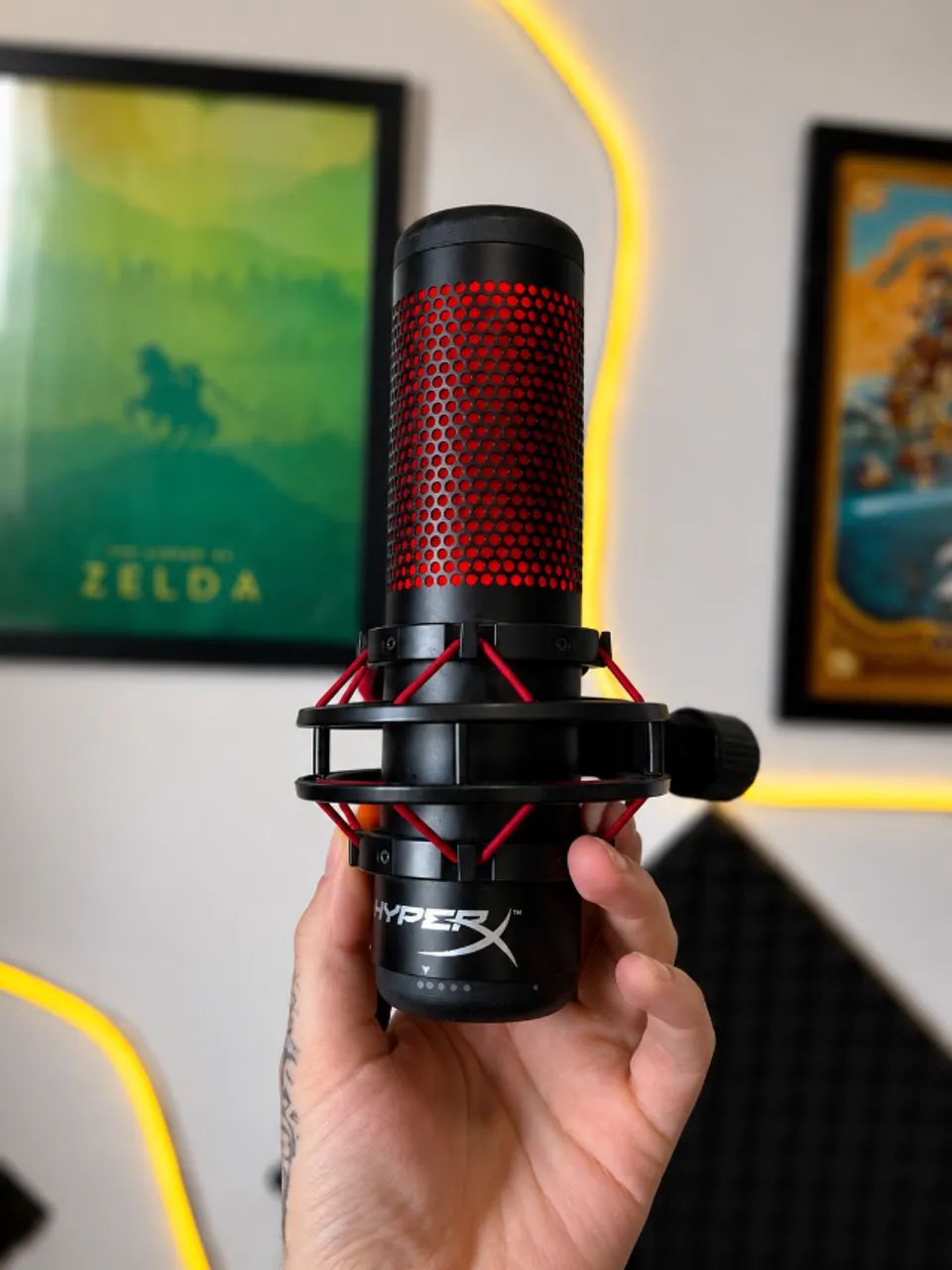Microfone HyperX QuadCast  - Foto 4