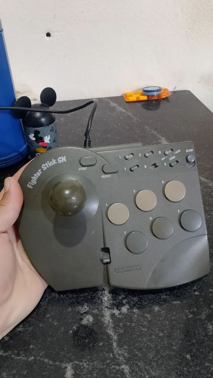 Controle arcade super Nintendo 