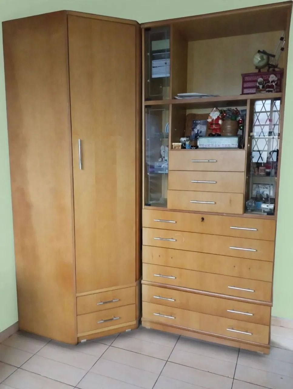 Guarda Roupa + Cômoda 