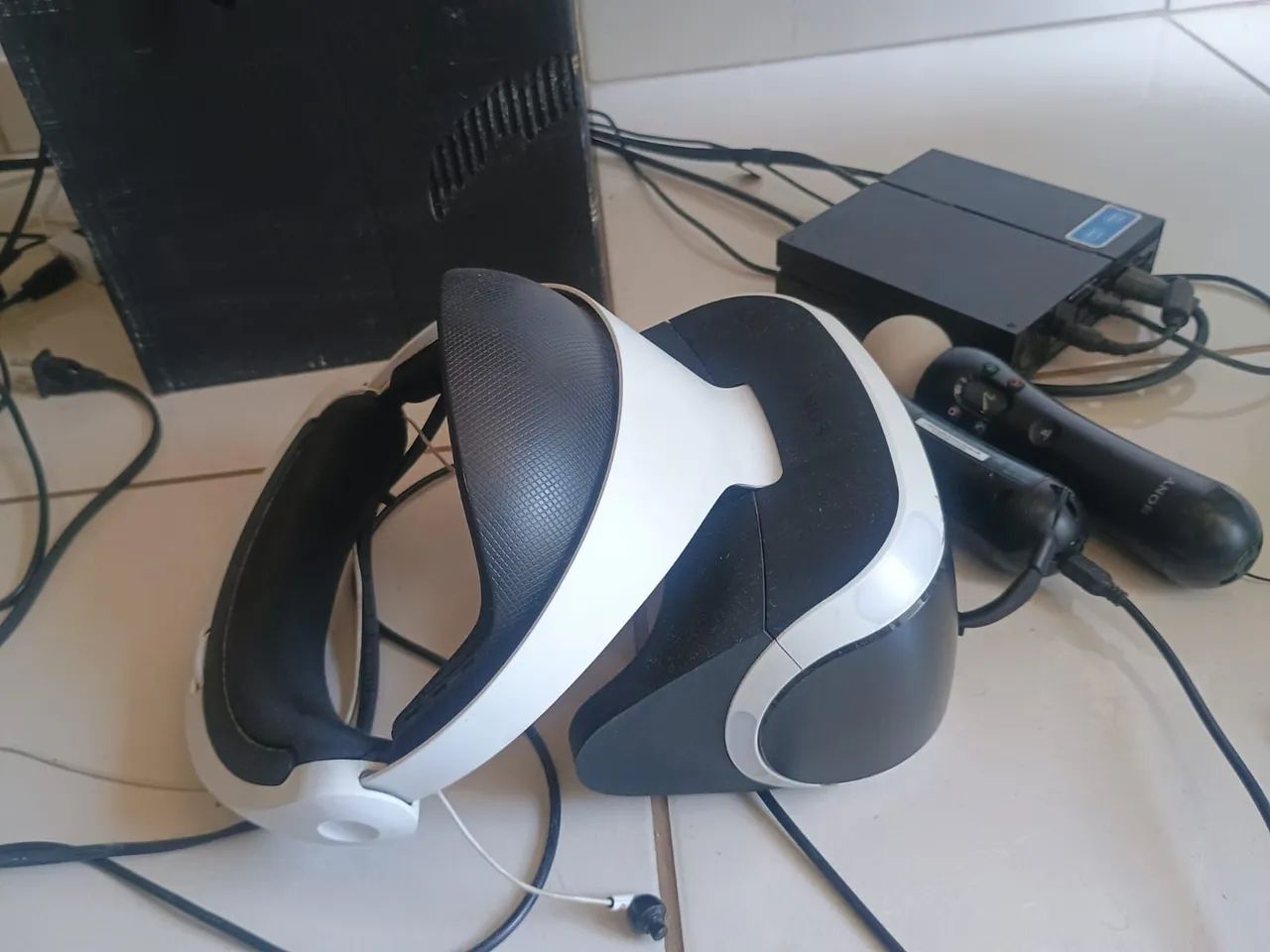 Vr para ps4 +6 jogos com move. - Foto 2
