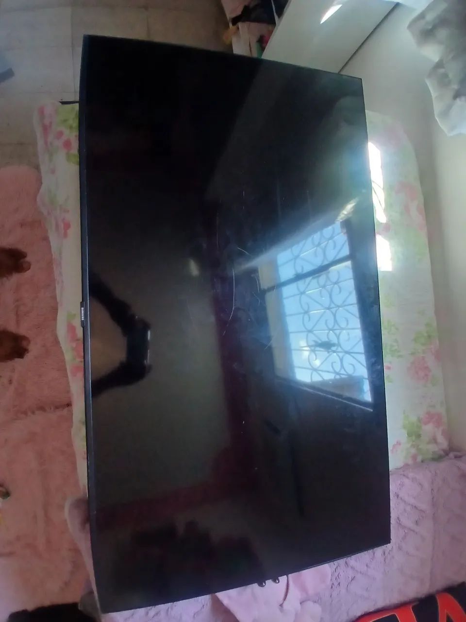 Tv de 50 polegadas da Samsung com problema na tela não aprece imagem.  - Foto 3