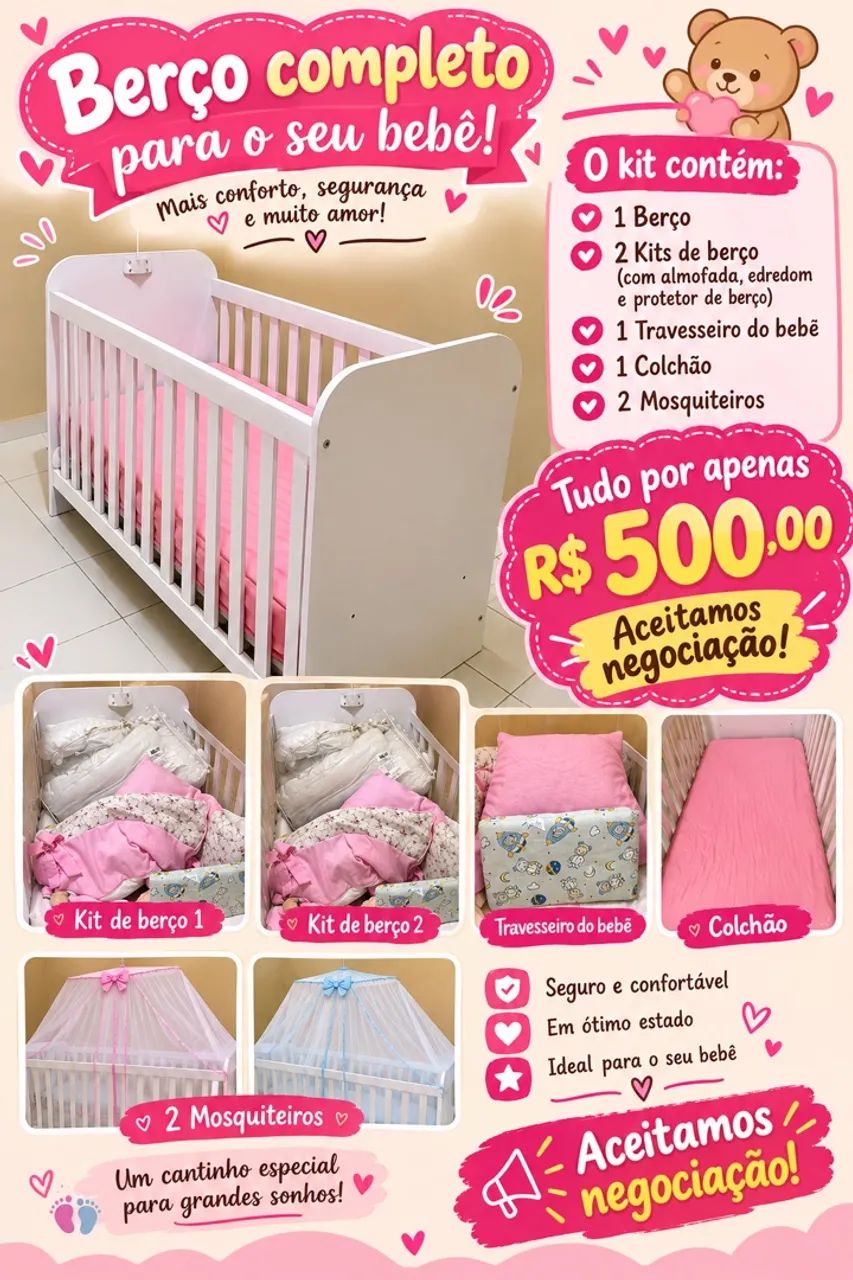 Berço para bebê 