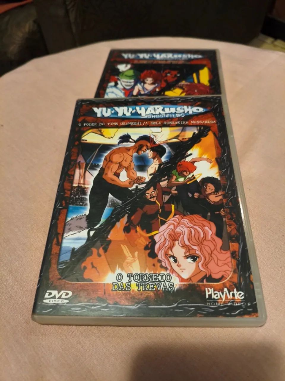 Yu Yu Hakusho - O Torneio das Trevas - 4 DVD's originais Playarte