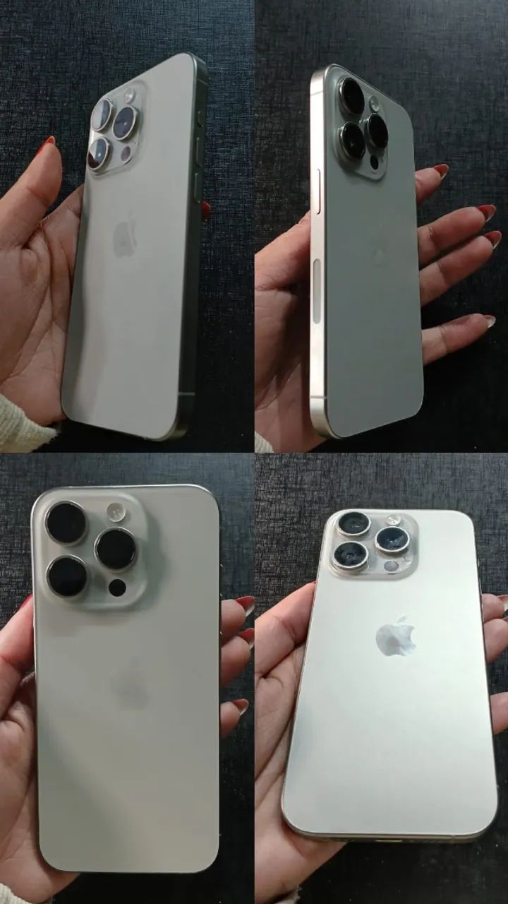 iPhone 15 pro - titânio 