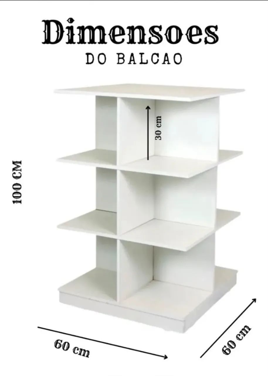 Prateleiras de loja e balcão  - Foto 5