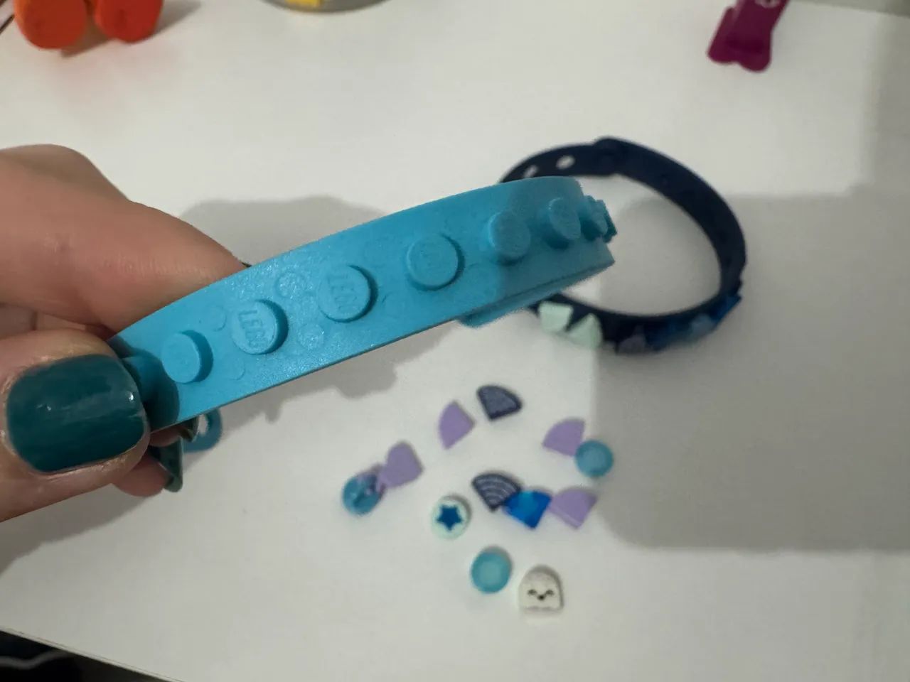 Kit duas pulseiras Lego Dots  - Foto 3
