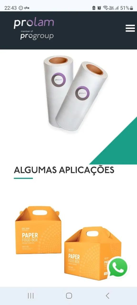Filmes para Termolaminação - Foto 3