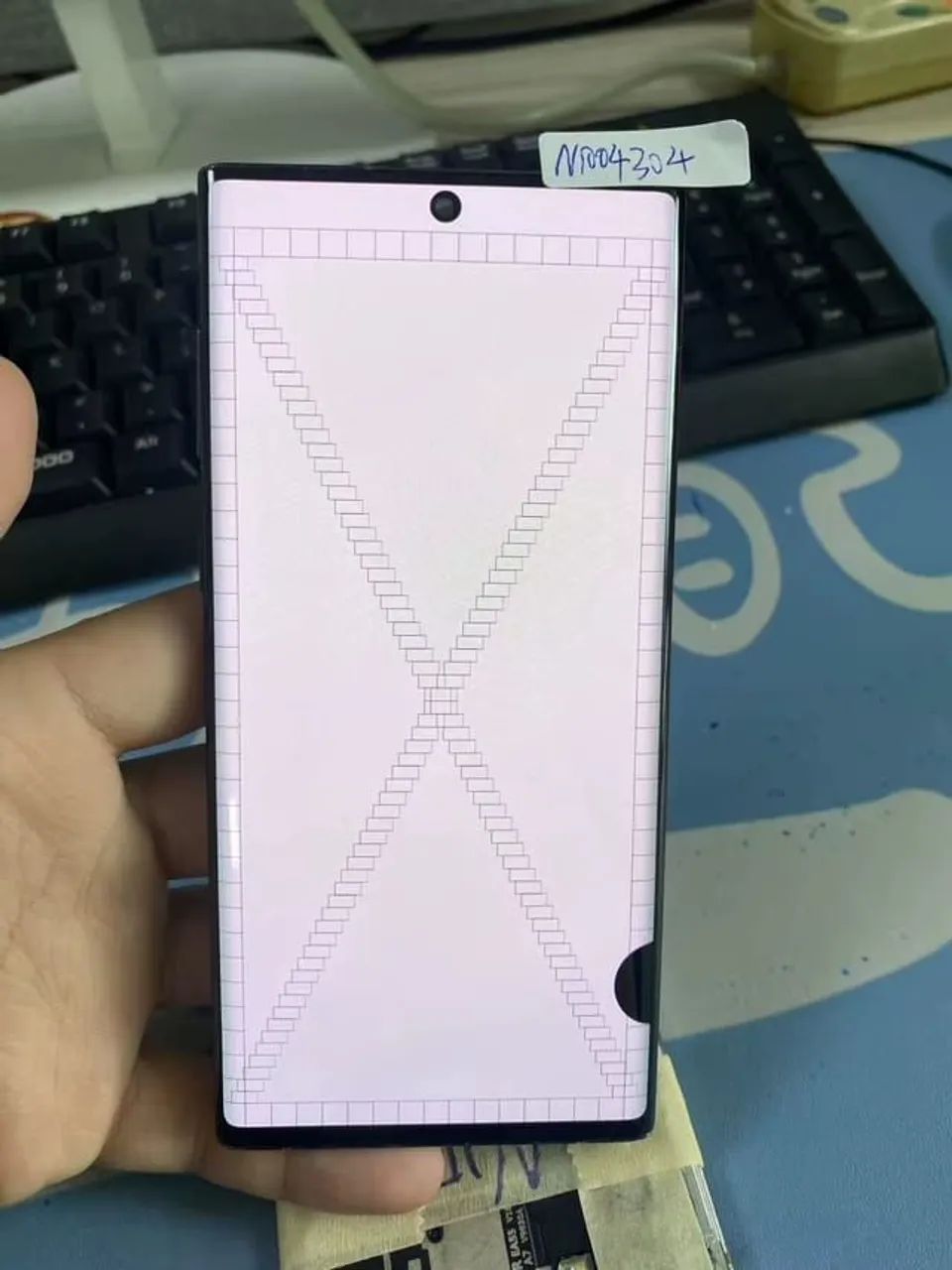Tela frontal completa galaxy note 10