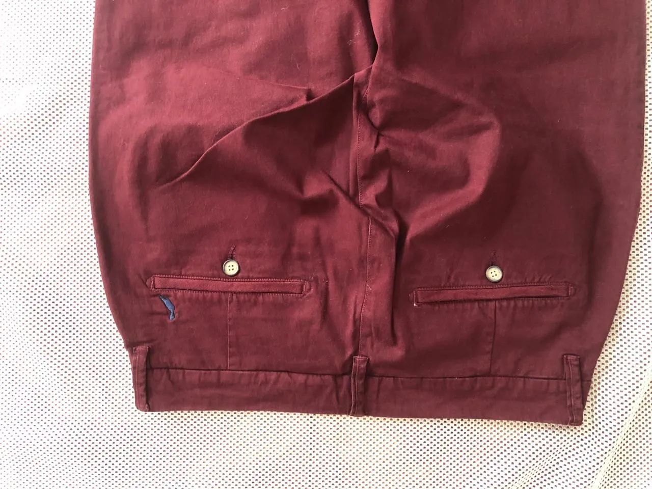 Calça sarja reserva vinho 44 com elastano impecável  - Foto 3
