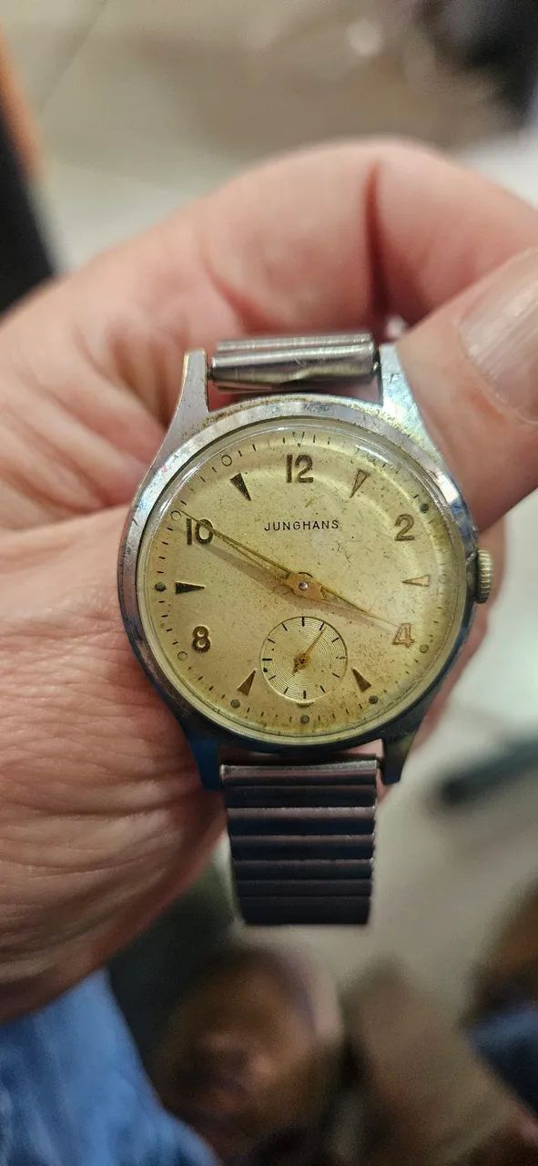 Relógio Junghans Alemanha 2ª guerra funcionando perfeitamente  - Foto 4