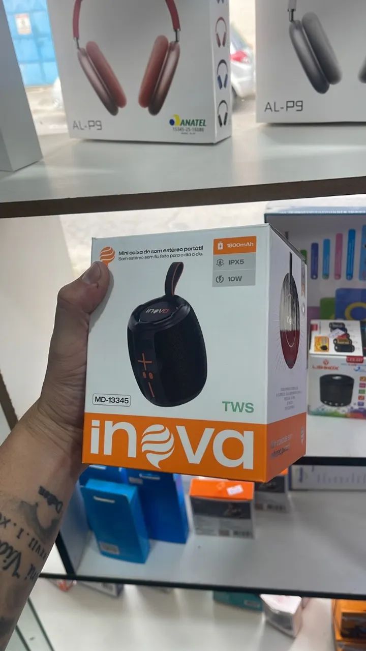 Mini caixa de som 