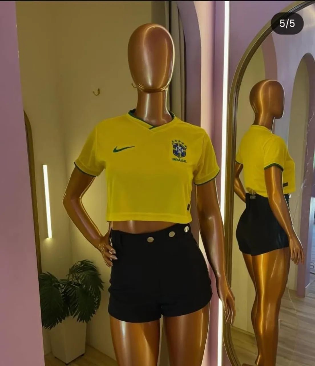 Cropped Seleção Brasileira  - Foto 5