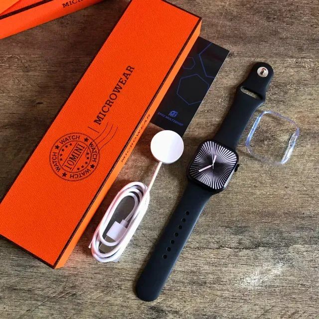 Smartwatch W10 Mini Série 10 42mm Tela AMOLED ChatGPT Siri Modelo 2026 Frete Grátis DF - Foto 2