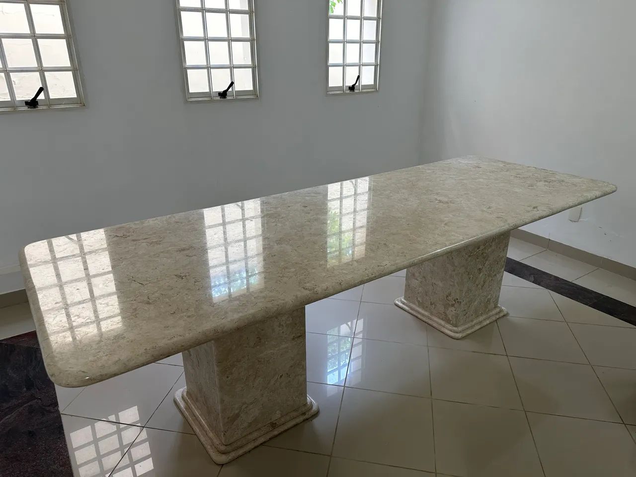 Mesa em mármore travertino  - Foto 2