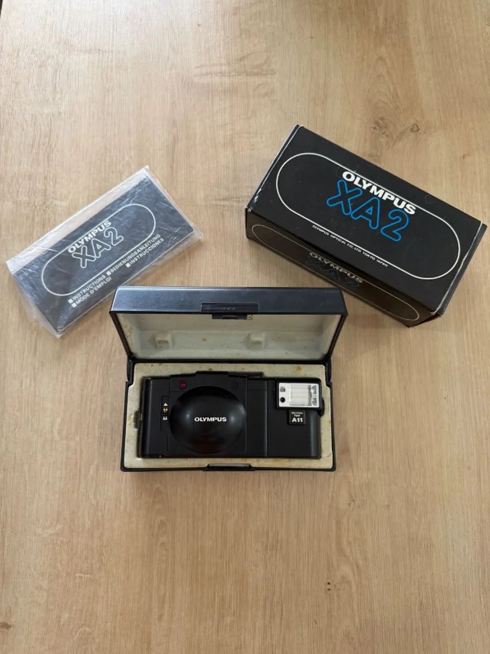 【A3133】 OLYMPUS XA2 ＋ A11 オリンパス Câmera Olympus Xa2 + Flash A11 Analógica Premium! | MercadoLivre