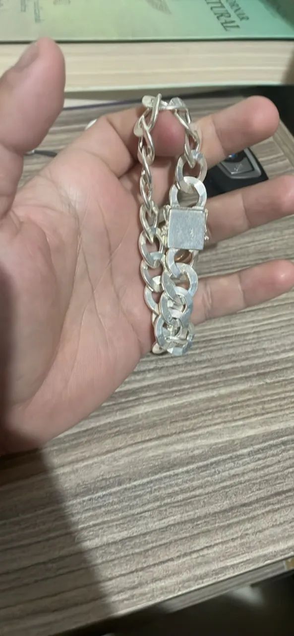 Pulseira de prata 925  - Foto 2