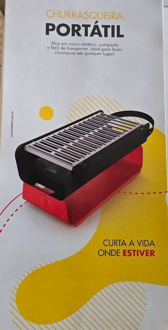 Churrasqueira portátil 