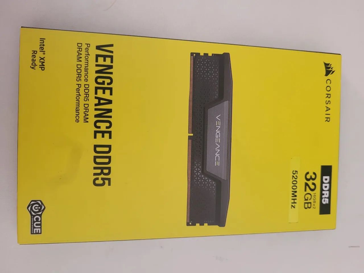 32gb Corsair lacrado 5200mhz lacrado 2x16gb 