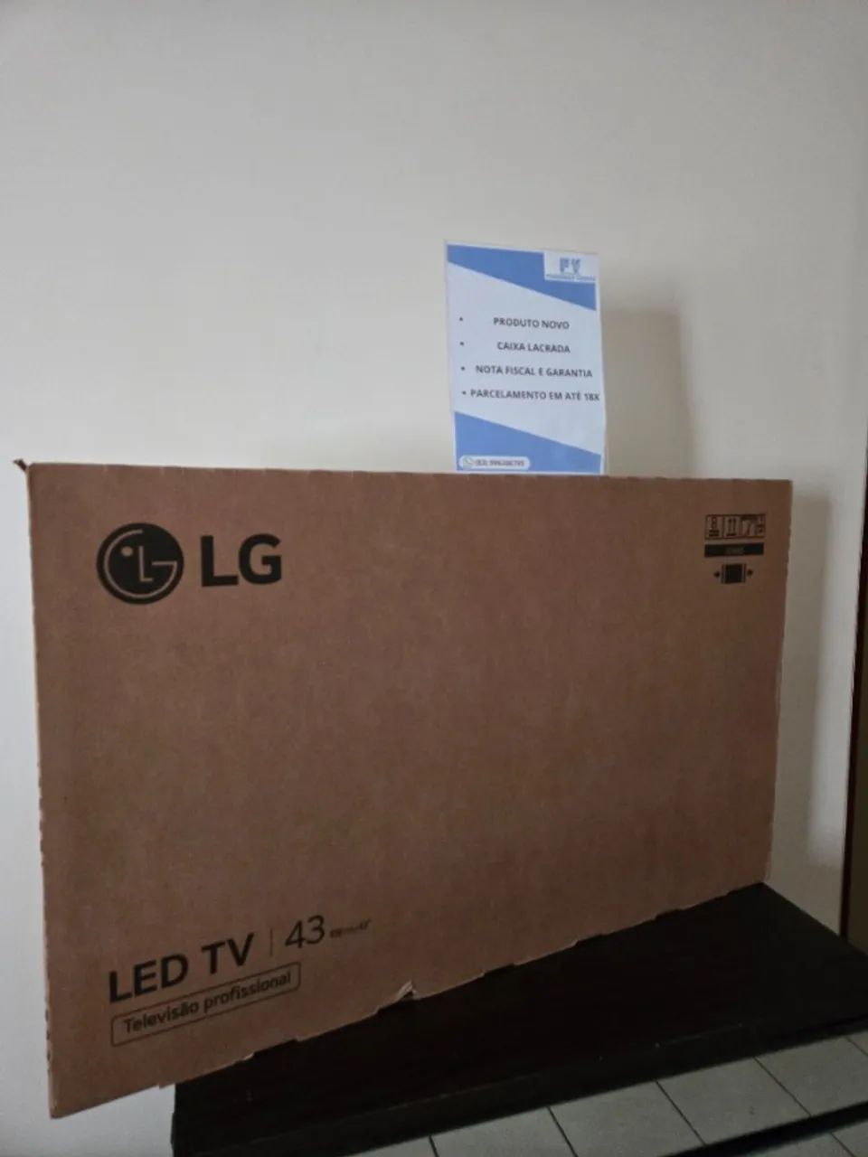 Smart TV 43 LG 4K Profissional - Nova (caixa lacrada)