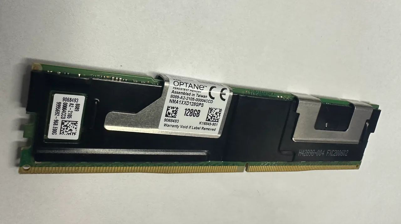 Memória 128gb 2666 Intel Optane Persistent 
