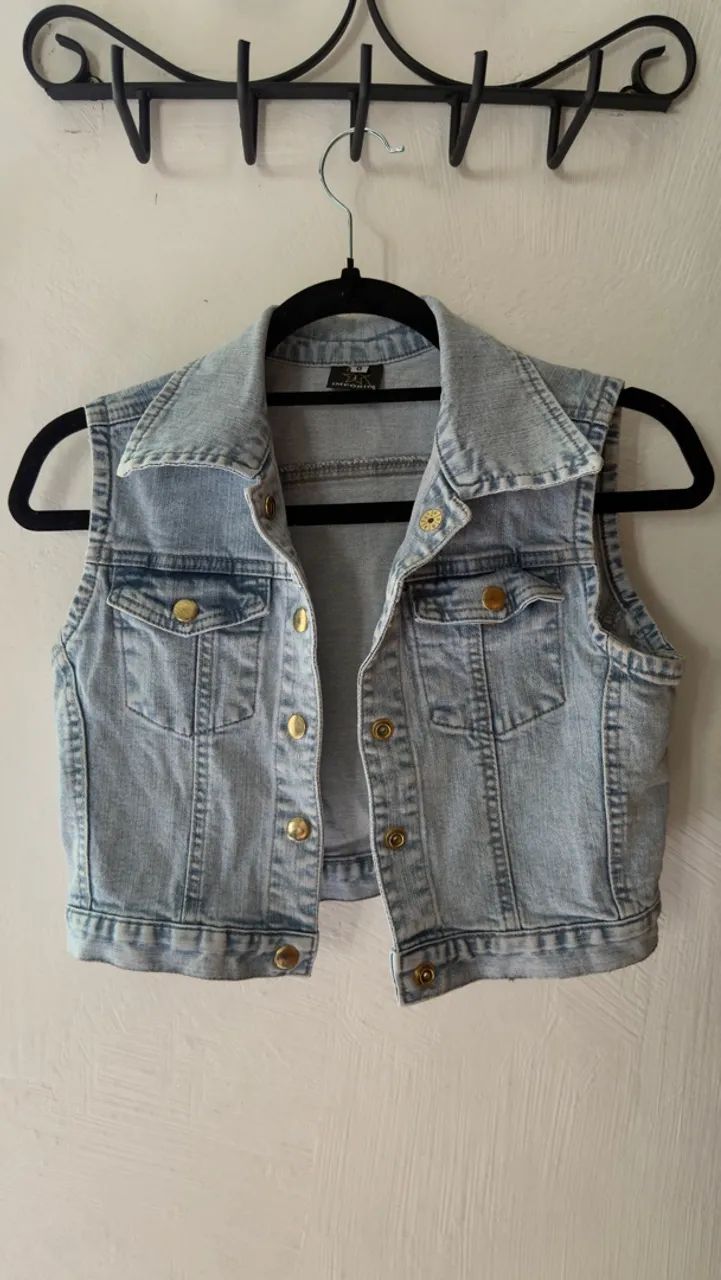 Colete jeans