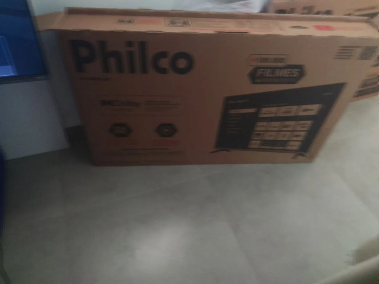 ZAP *91 Smartv 43 polegadas nova com uma linha na tela - Foto 2