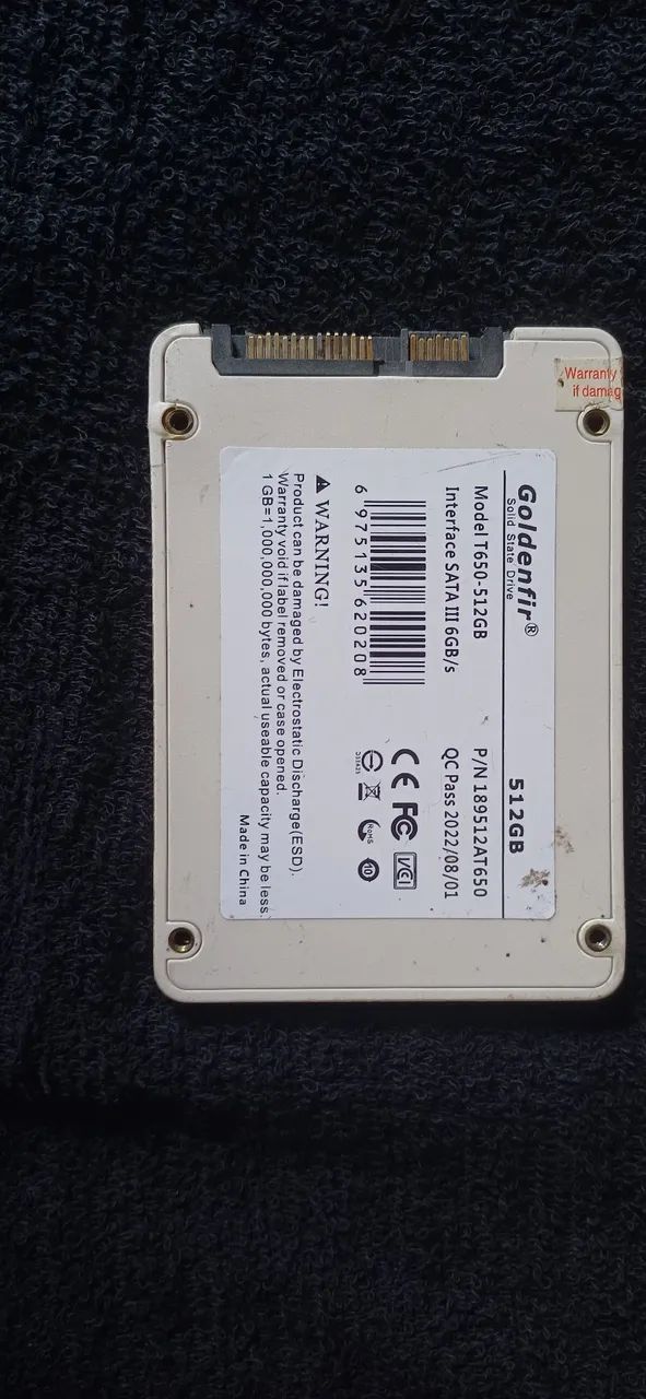 SSD SATA 512GB - Foto 2