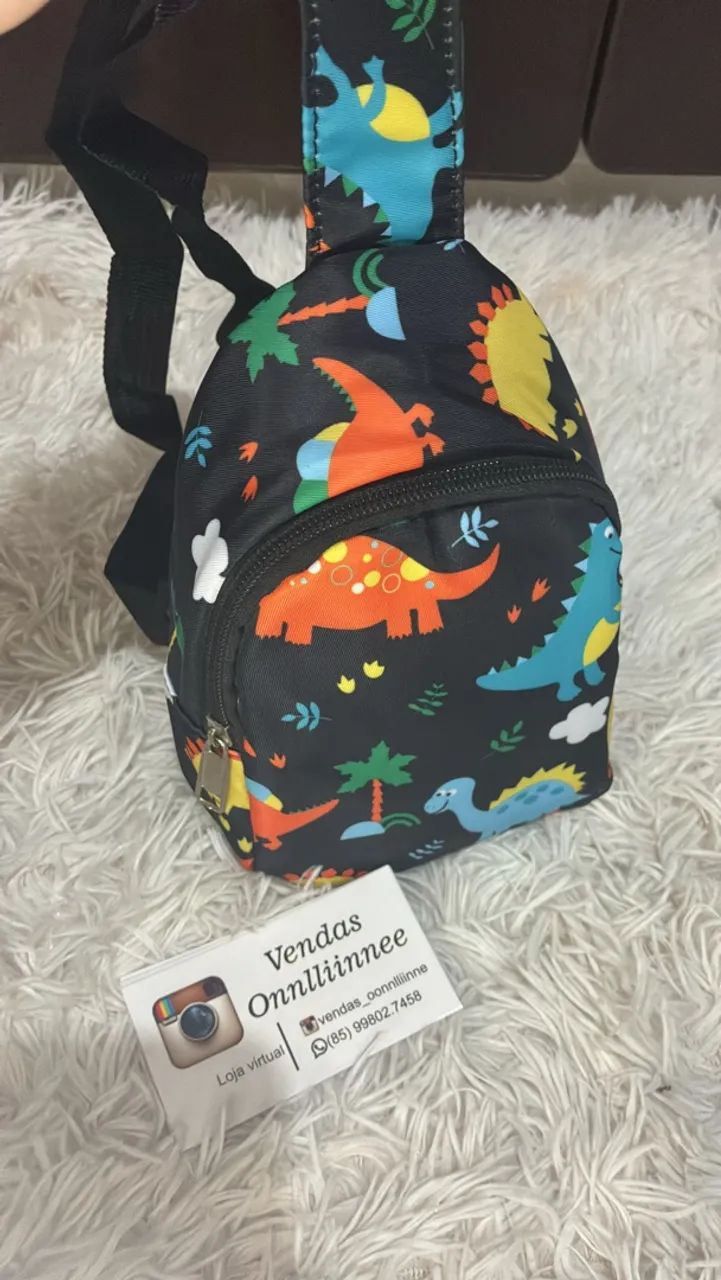 Bag infantil dinossauro  - Foto 3