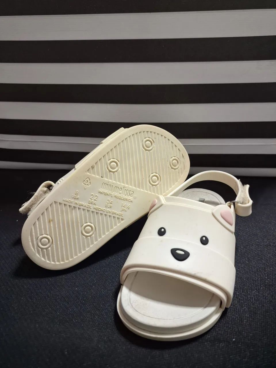 MINI MELISSA BEACH SLIDE SANDAL BEAR  - Foto 2