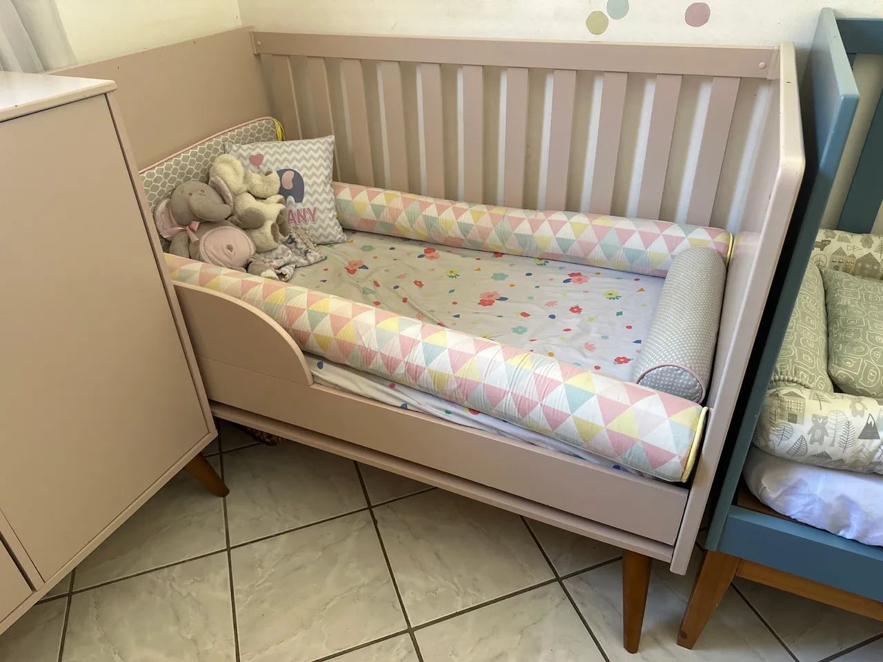 Quarto completo bebê rosa MATIC - Foto 3
