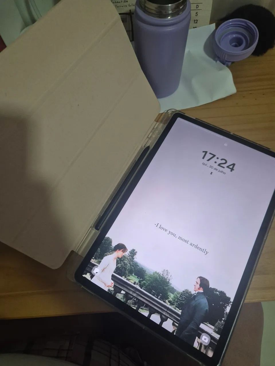 galaxy tab s7fe + capa teclado original - Foto 4