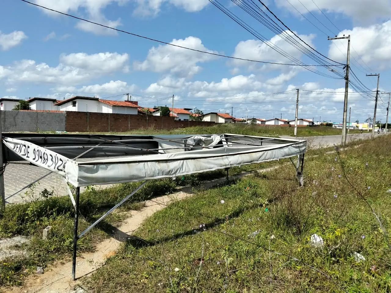 Cobertura de ferro