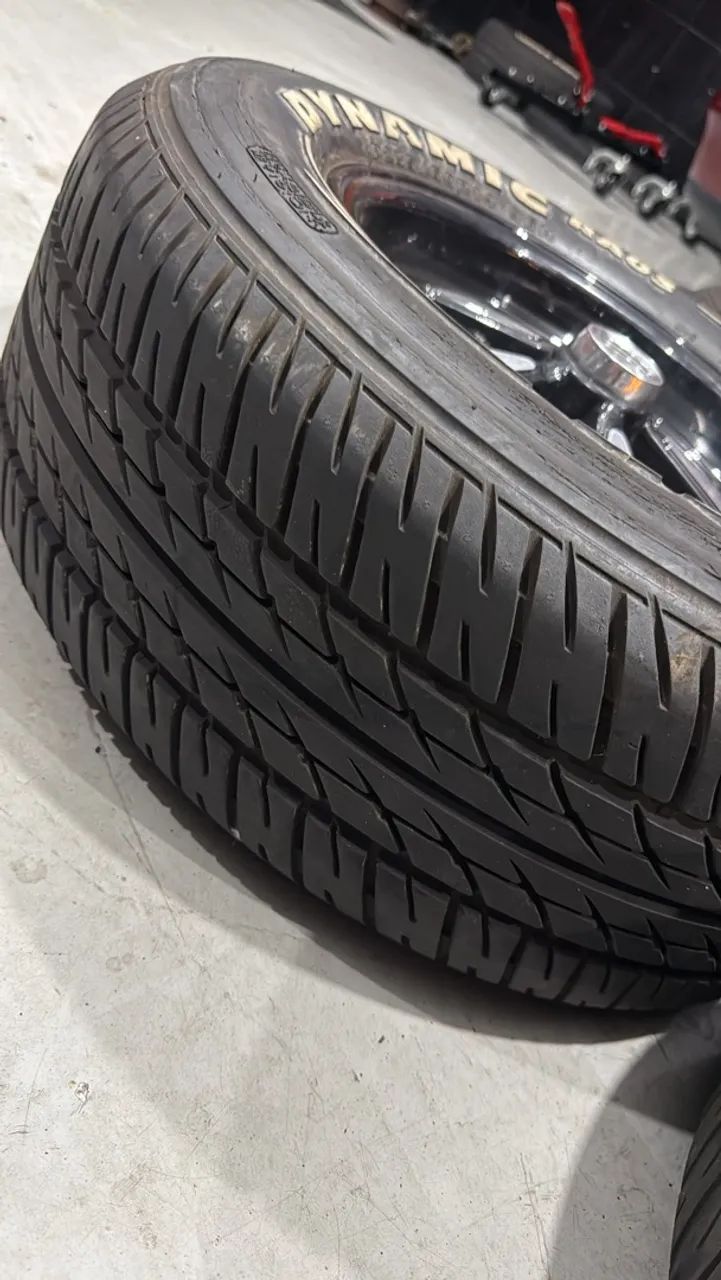 Jogo de Rodas Opala SS + Pneu Hankook  - Foto 4