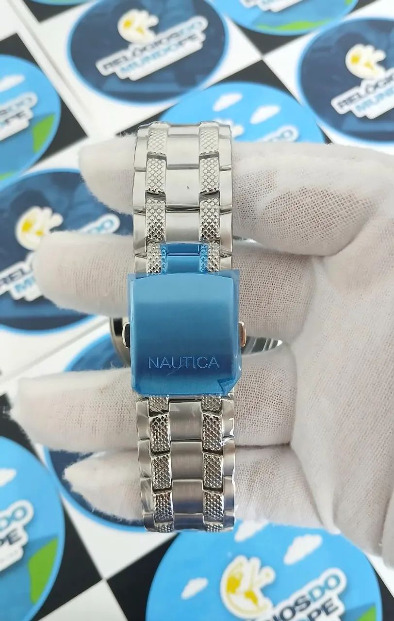 RELÓGIO NAUTICA N20503G CHNOGRAPH AZUL - Acessórios - Torrões