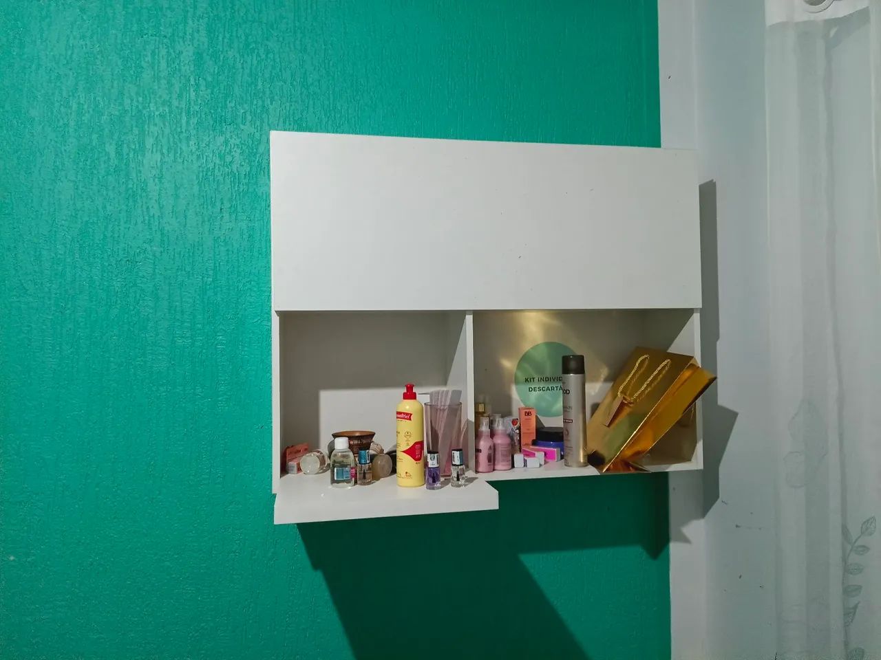 Móvel em MDF branco no valor apenas de 200 reais  - Foto 3