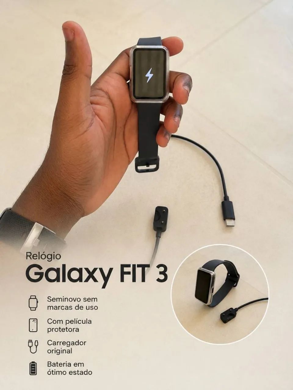 Relógio Galaxy FIT 3