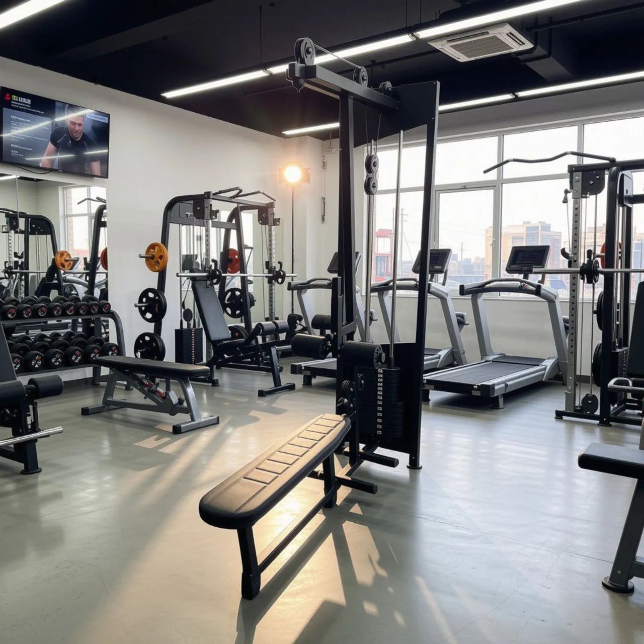 Puxada com remada conjugada 80kg