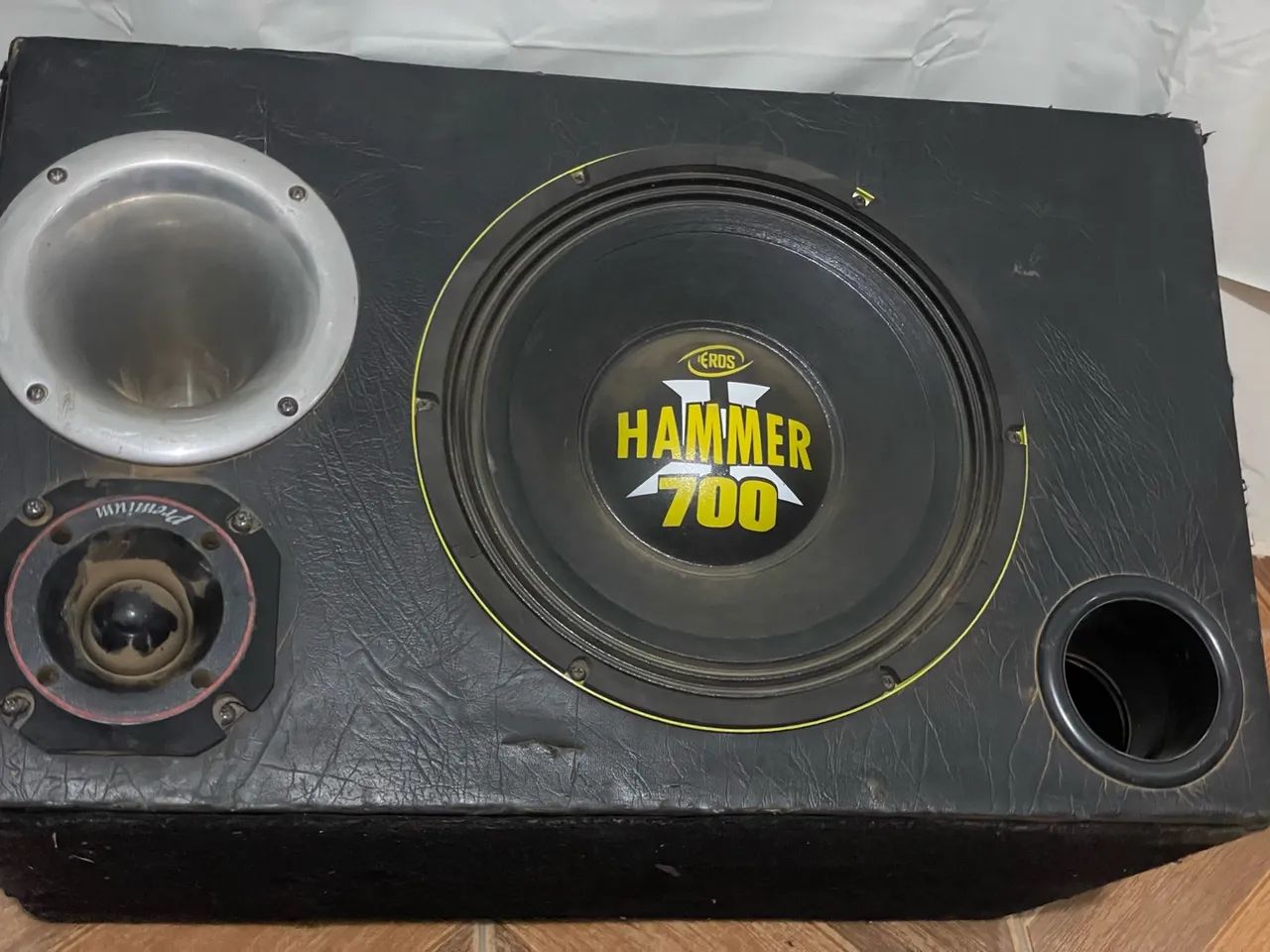 Caixa trio 12 polegadas Woofer Hammer 700