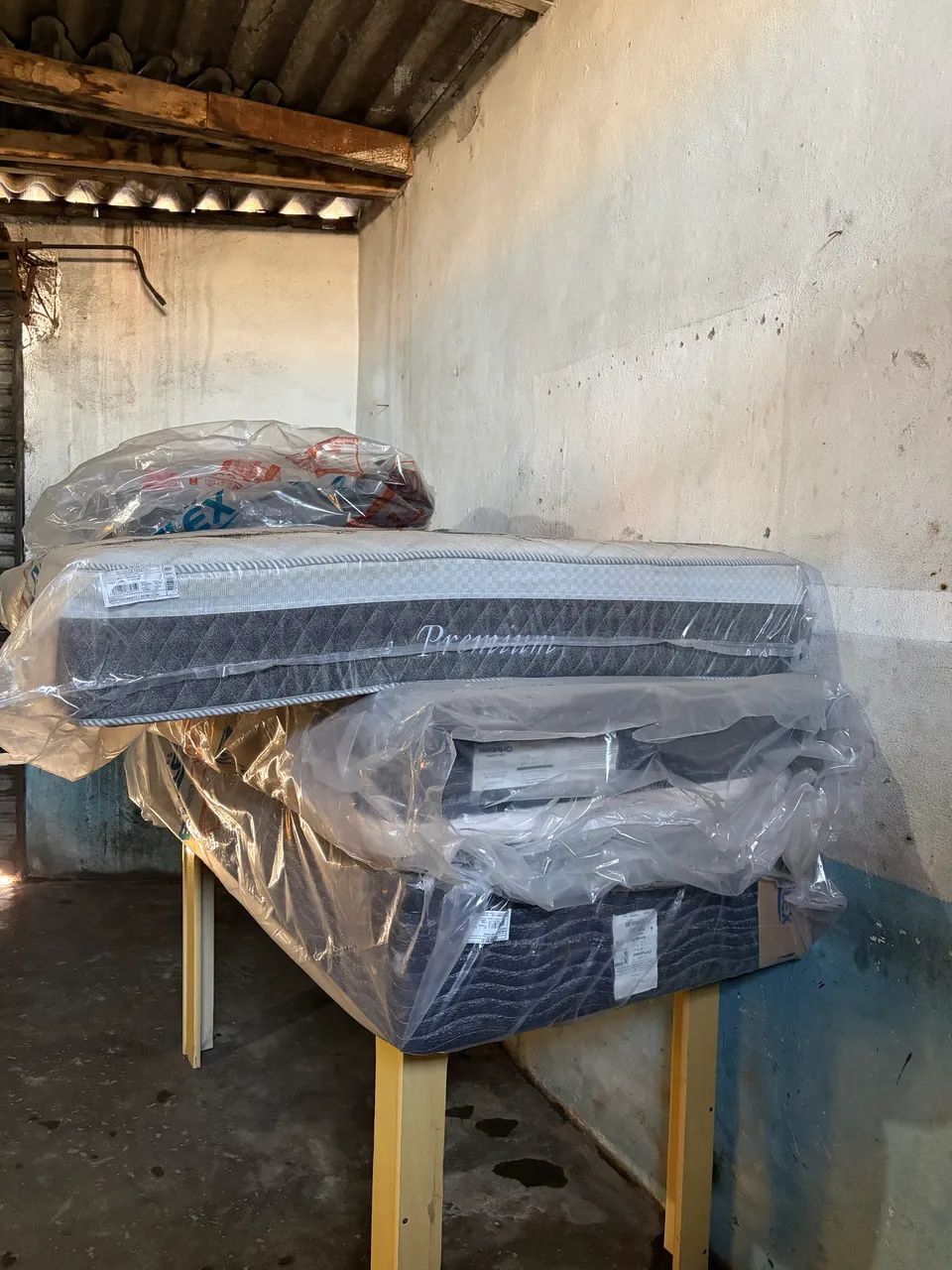 Cama solteiro completa