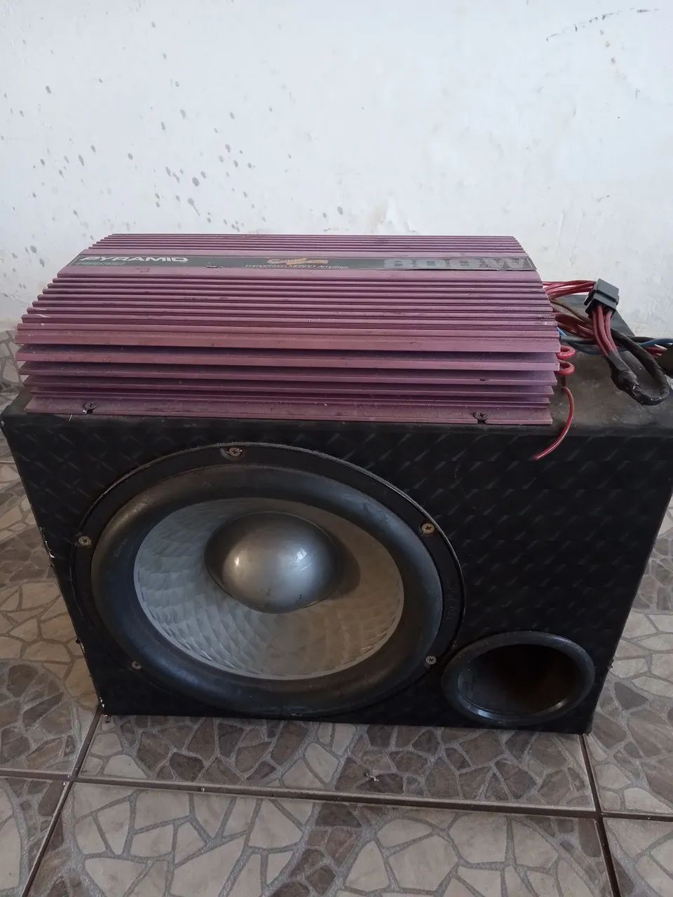 BRAVOX 12 POLEGADAS + PYRAMID 800W (MENOR PREÇO DA PLATAFORMA)
