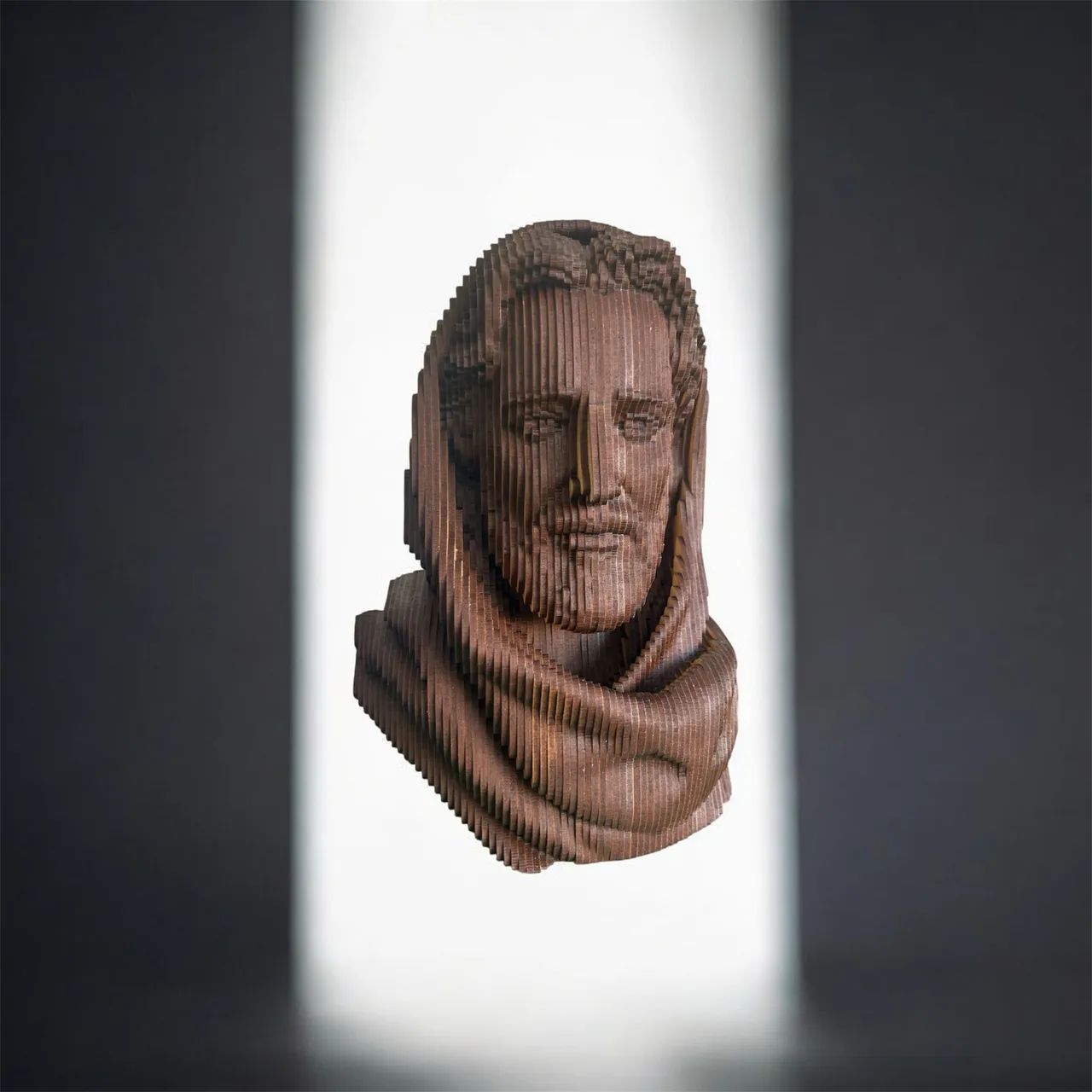 Busto de Jesus em MDF - Foto 2