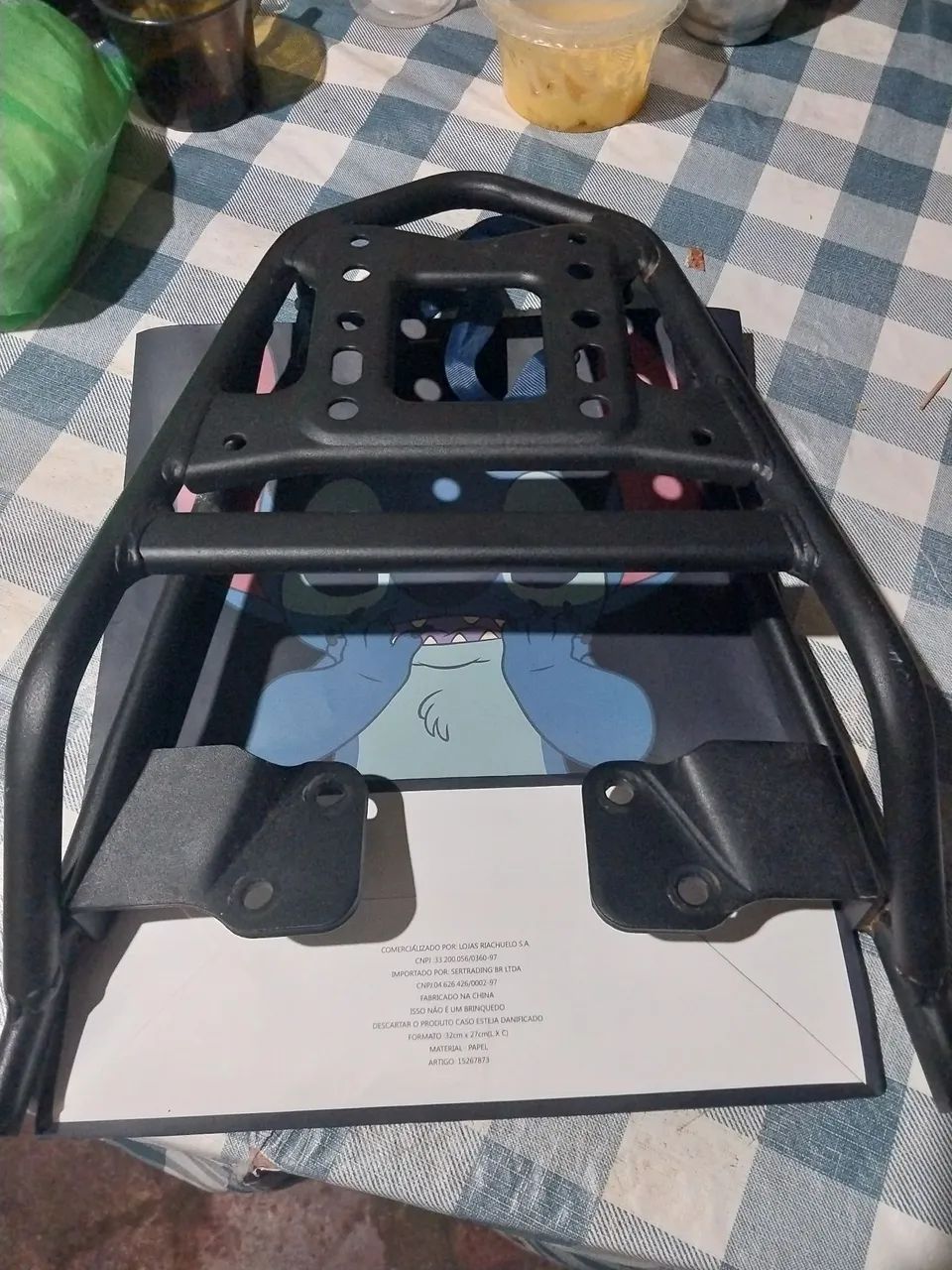 Bagageiro shineray 50cc - Foto 4