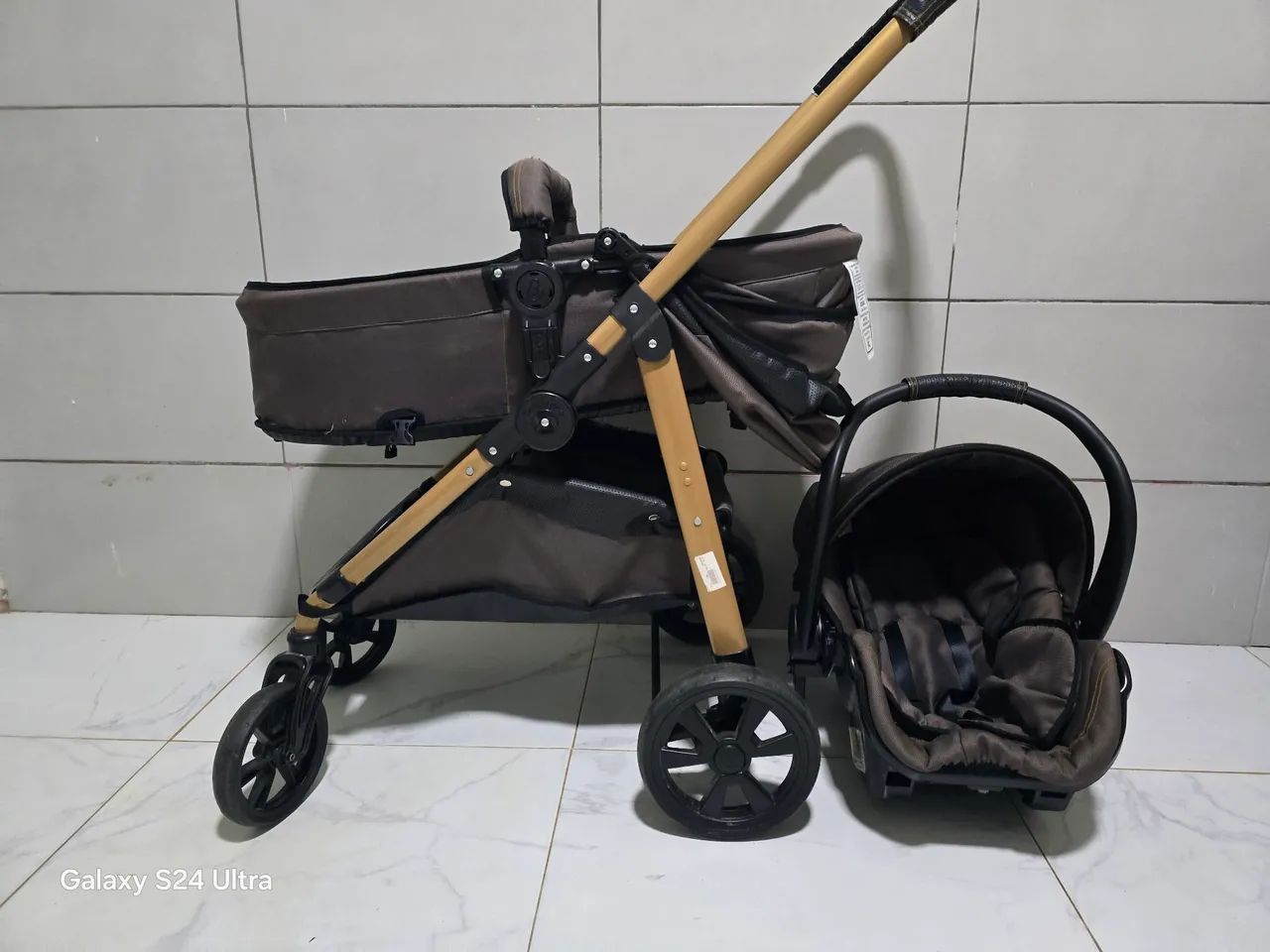 Carrinho Extreme Galzerano (Carrinho, Moisés e bebê conforto) - Foto 4