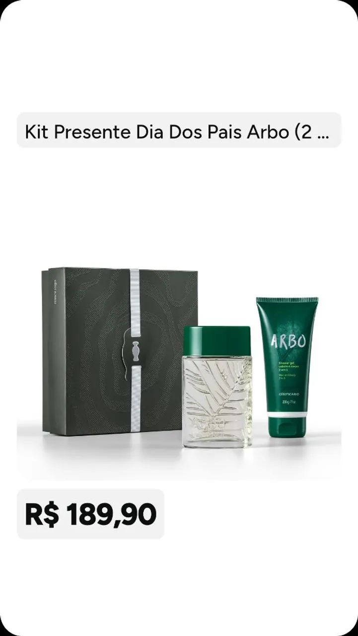 Kit presente dia dos Pais o Boticário  - Foto 4