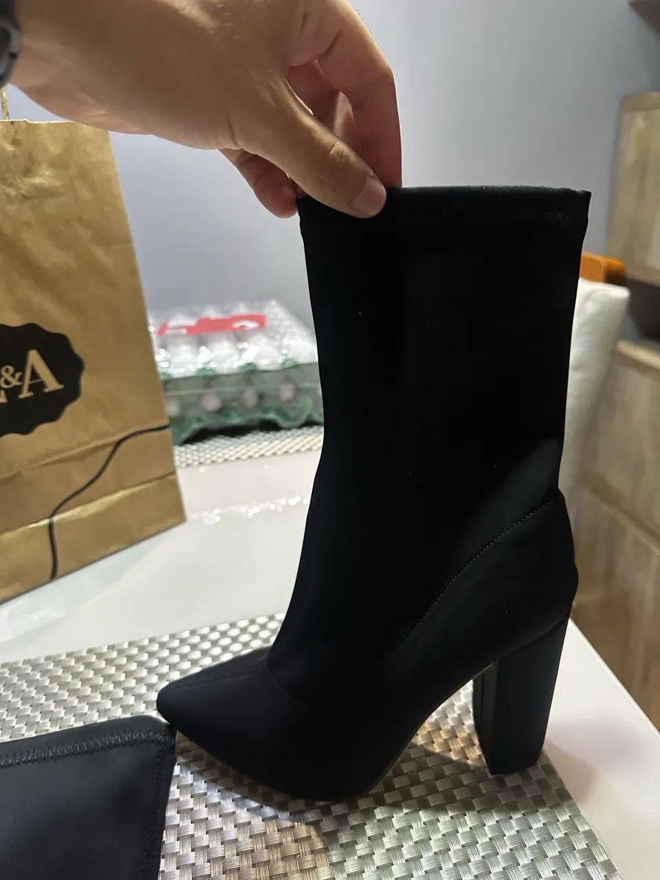 Bota da SHEIN usada somente uma vez  - Foto 3